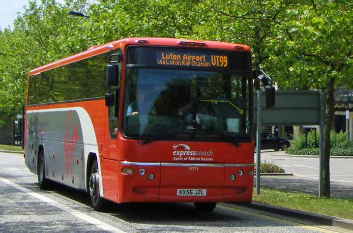 Stagecoach United Counties Volvo B7R Plaxton Virgin Trains 53273